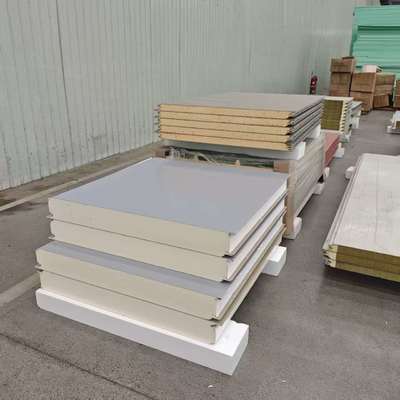품질  PU Sandwich Panel with Airtightness/Watertightness, Thermal Insulation, and High Strength for Durable Construction 공장
