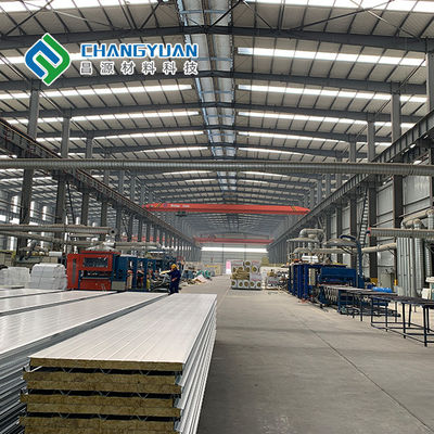 PVC / SMP / PVF 표면과 유리 샌드위치 마그네슘 벽판지