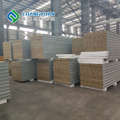 PVDF PVF 상면 절연부 샌드위치 패널 IPX6 방수