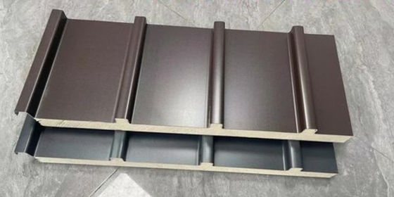 로크/글라스 울의 큰 벽 패널과 맞춤형 폴리우레탄 샌드위치 지붕 패널