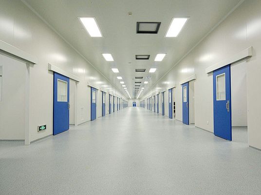 아름다운 외관과 함께 음 흡수 및 소음 차단 스톤 울 청정실 벽 패널