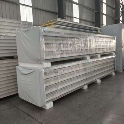 Customizable PIR Sandwich Panel for Cold Rooms with Moisture Resistance and Sound Insulation and Fireproof B1/B2 Polyurethane Cold Room Panel For Insulated Safe Secure Storage PU sandwich panel.