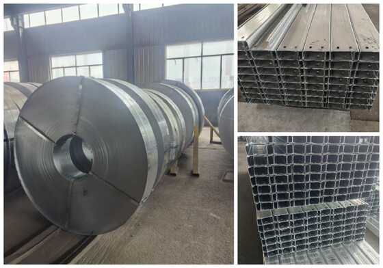 최대 6000mm까지 맞춤 제작 가능, 내식성 골함석 데크, 최대 500kg/m² 하중 용량